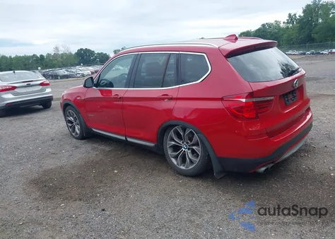 2015 BMW X3 xDrive28I z USA, uszkodzony, nr VIN 5UXWX9C58F0D59513